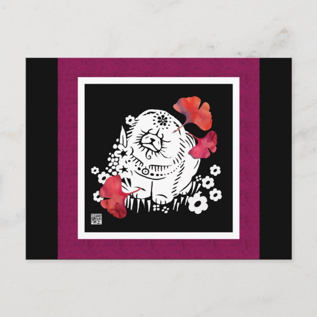 Carte Postale CRANBERRY RELISH Chow Postcard (Devant)