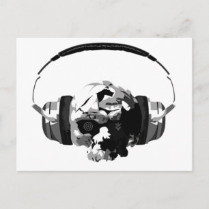 carte postale crâne