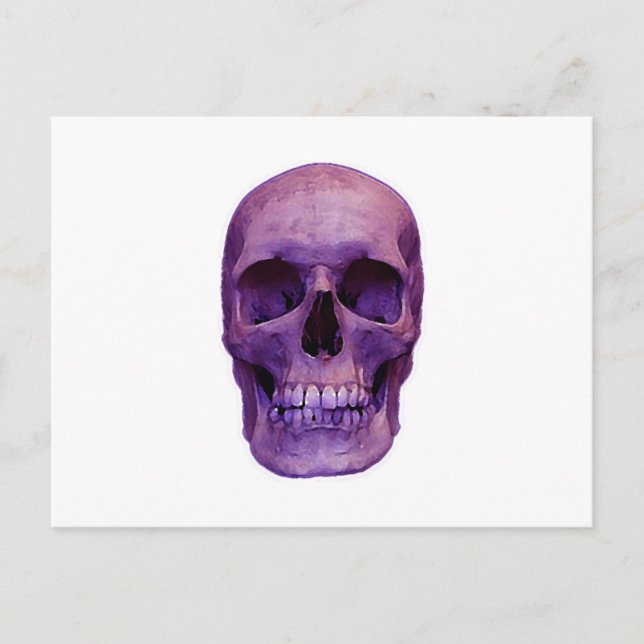 Carte Postale Crâne (Devant)