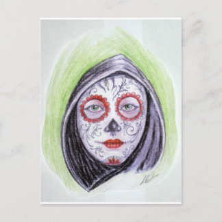 Carte Postale Crâne à sucre