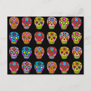 Carte Postale Crâne à sucre