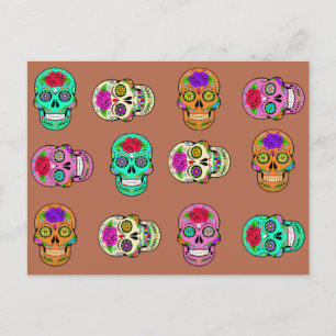 Carte Postale Crânes de Sucre