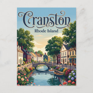 Carte Postale Cranston, Rhode Island