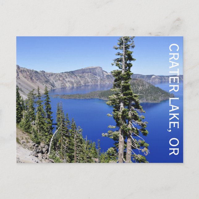 Carte Postale Crater Lake, Oregon (Devant)