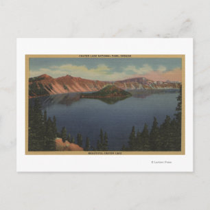 Carte Postale Crater Lake, Oregon - Wizard Island View #2