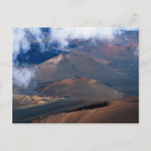Carte Postale Cratère de Haleakala, Maui, Hawaii, États-Unis