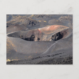 Carte Postale cratère Etna 3
