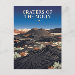 Carte Postale Craters of the Moon Idaho
