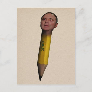 Carte Postale Crayon crayon Adam Schiff