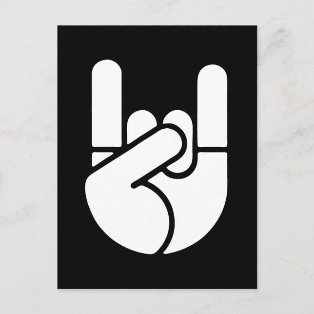 Carte Postale Crayon main de roche (Devant)