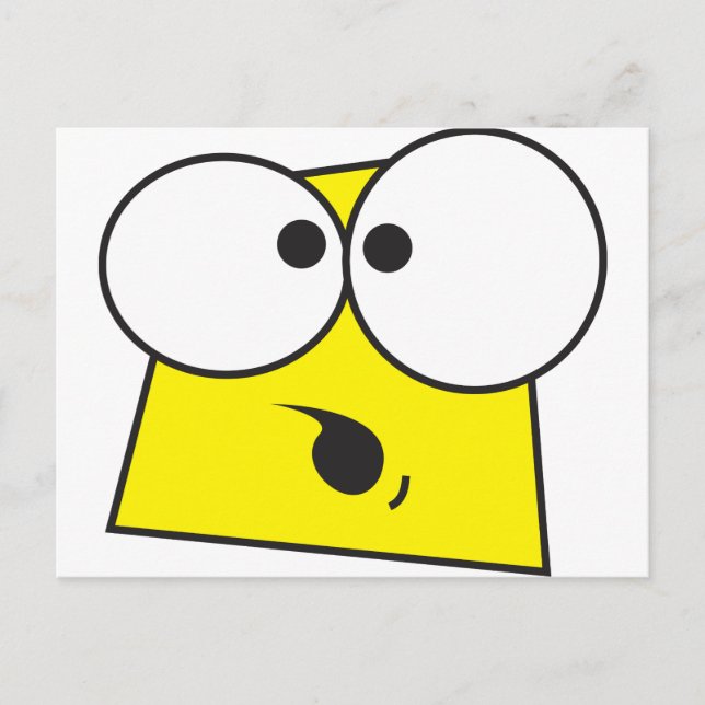 Carte Postale Crazy Face (Devant)