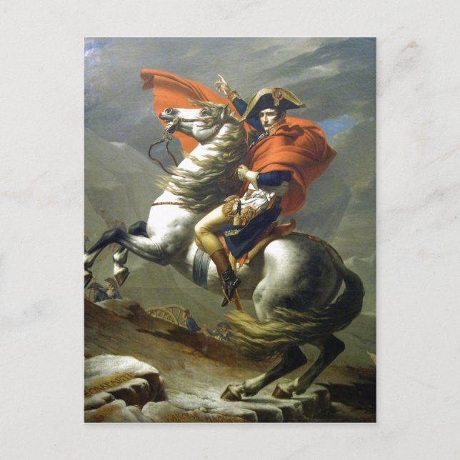 Carte Postale Créateur : Jacques-Louis David Napoleon? berschrei (Devant)