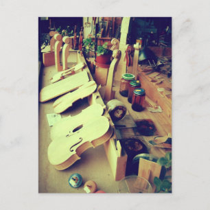 Carte Postale Créateurs de violon Mittenwald