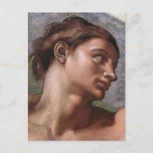 Carte Postale Création d'Adam (détail-Adam)
