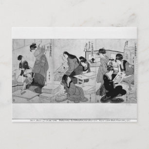 Carte Postale Création d'empreintes