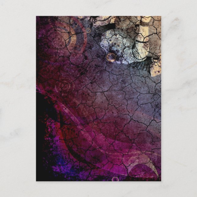 Carte Postale Création en Cyberpunk (Devant)