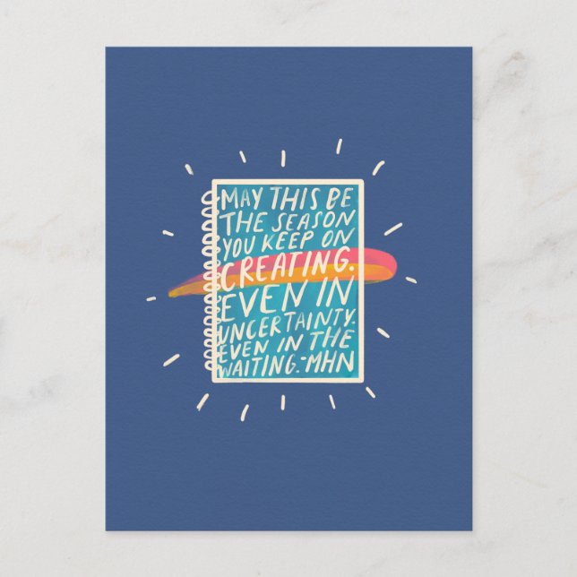 Carte postale créative (Devant)