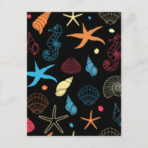 Carte Postale Créatures marines