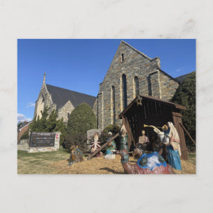 Carte Postale Crèche de Chevy Chase