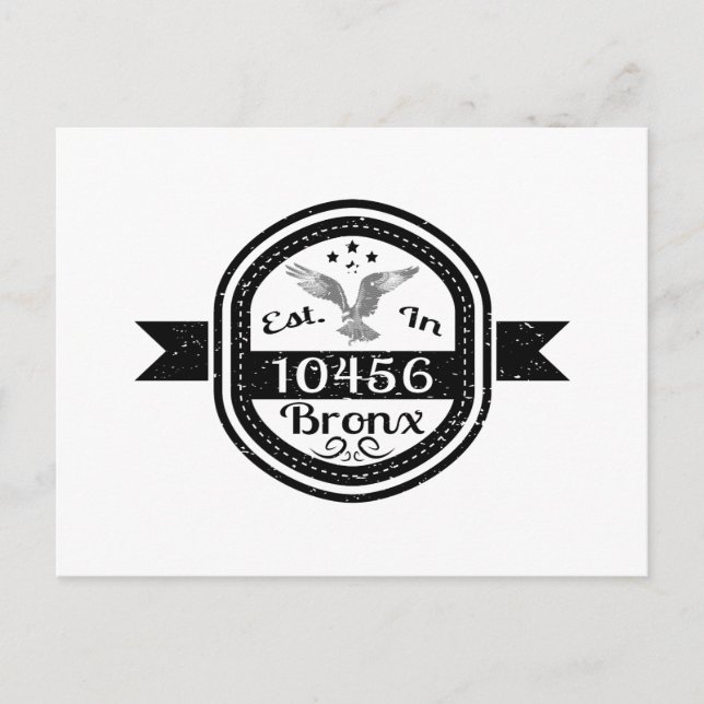 Carte Postale Créé En 10456 Bronx (Devant)