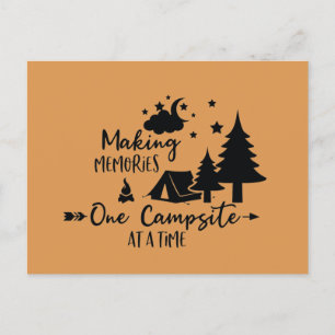 Carte postale : Créer des souvenirs un camping à l