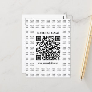 Carte Postale Créer instantanément un code QR scannable et un mo