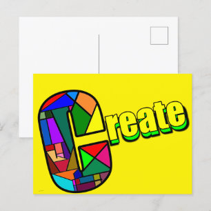 Carte Postale Créer si grand