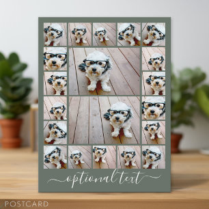 Carte Postale Créer un collage photo personnalisé - 20 photos