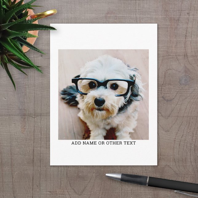 Carte Postale Créer votre propre Galerie de photos simple bordur (Personalized Photo collage Postcard)