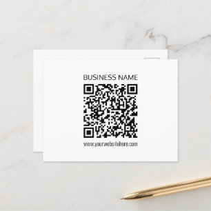 Carte Postale Créez un code QR professionnel instantanément avec