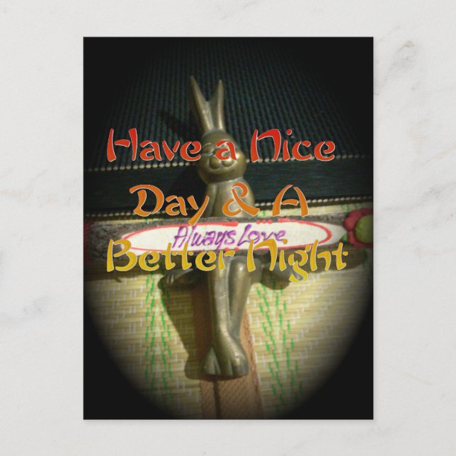 Carte Postale Créez votre propre amour Hakuna Matata Passez une  (Devant)