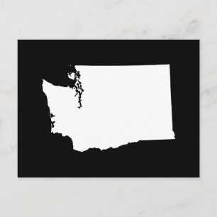 Carte Postale Créez votre propre annonce de déménagement à Washi