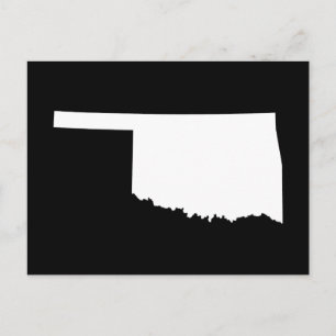 Carte Postale Créez votre propre annonce de déménagement en Okla