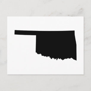 Carte Postale Créez votre propre annonce de déménagement en Okla