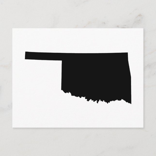 Carte Postale Créez votre propre annonce de déménagement en Okla (Devant)