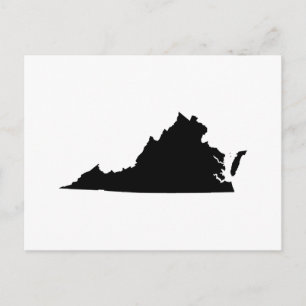 Carte Postale Créez votre propre annonce de déménagement en Virg