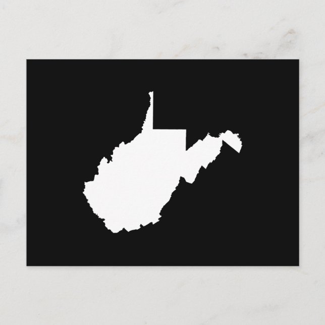 Carte Postale Créez votre propre annonce de déménagement en Virg (Devant)