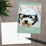 Carte Postale Créez votre propre art Instagram<br><div class="desc">Une excellente façon d'afficher vos photos carrés à partir de votre compte en ligne. Ajoutez une photo carré pour faire un bon souvenir. Si vous devez ajuster le texte ou l'image,  cliquez sur le lien personnaliser.</div>