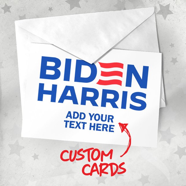 Carte Postale Créez votre propre Biden Harris 2024 (Customize Biden Harris Cards from Politiclothes.com
Choose PERSONALIZE > ENTER TEXT or EDIT )