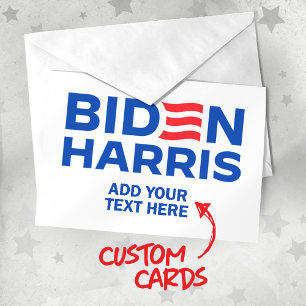 Carte Postale Créez votre propre Biden Harris 2024