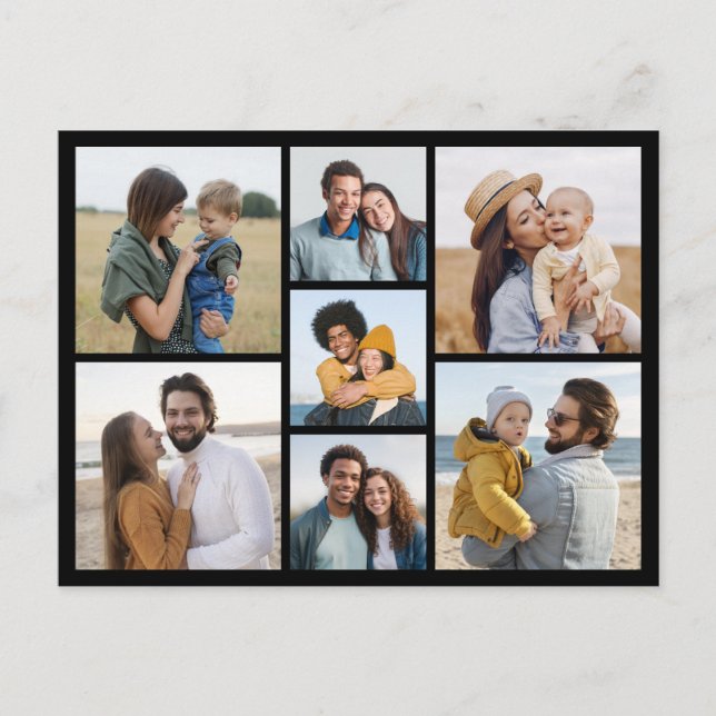 Carte Postale Créez votre propre collection de 7 photos (Devant)