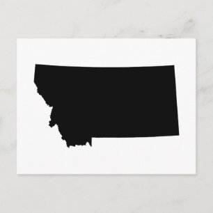 Carte Postale Créez votre propre déménagement vers Montana Faire