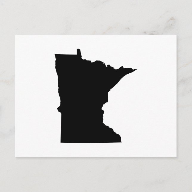 Carte Postale Créez votre propre déplacement vers le Minnesota F (Devant)
