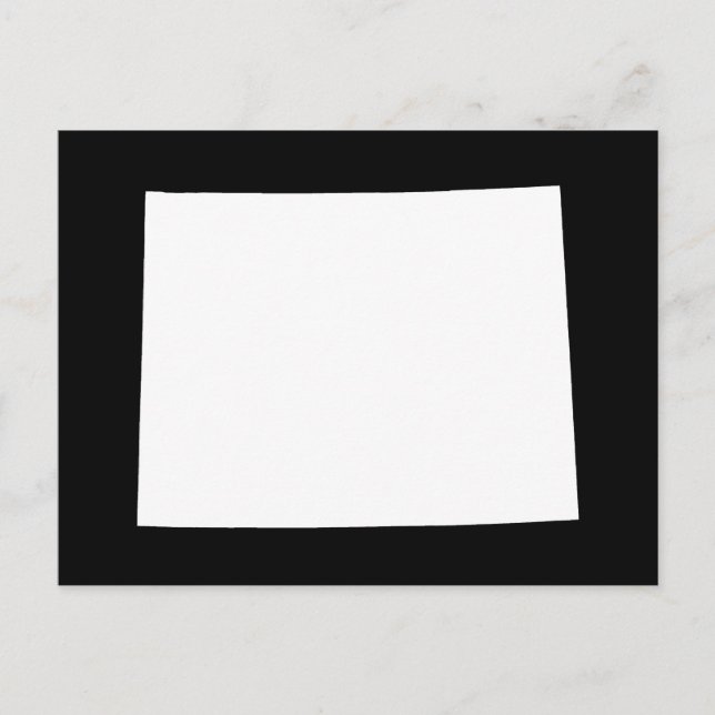 Carte Postale Créez votre propre Faire-part de déplacement du Wy (Devant)