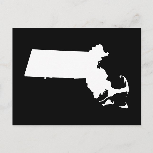 Carte Postale Créez votre propre Massachusetts Moving Faire-part (Devant)