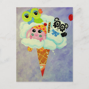 Carte Postale Crème Du Nuage