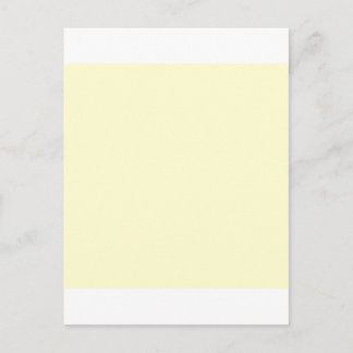 Carte Postale Crème jaune