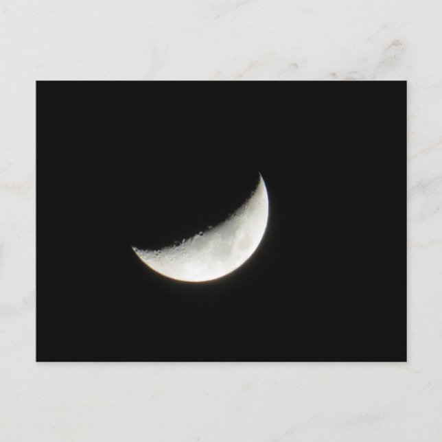 Carte Postale Crescent Lune à cire (Devant)