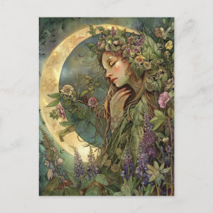 Carte postale Crescent Moon Ostara