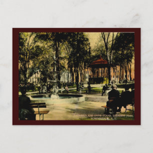 Carte Postale Crescent Park, Schenectady, NY c1910 Vintage